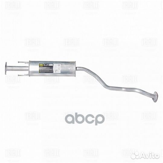 Глушитель для а/м Nissan Juke (10) 1.6i доп