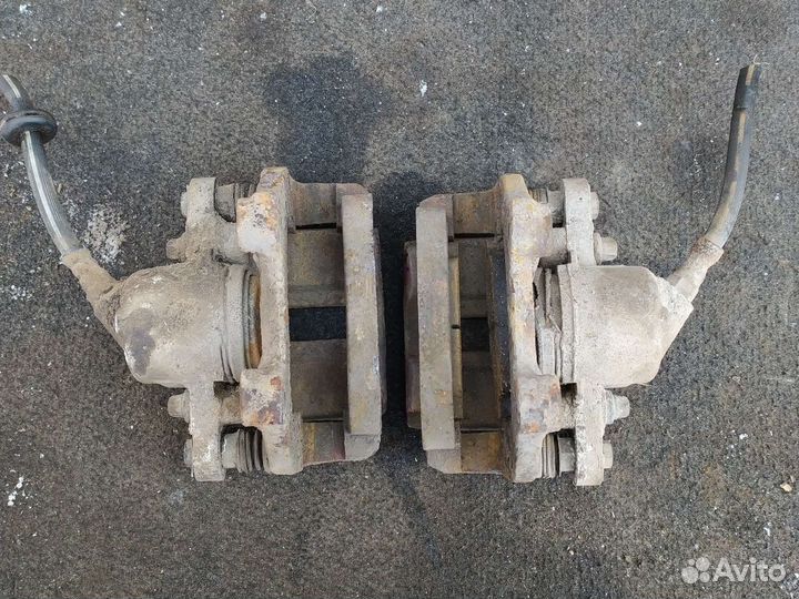 Передние тормозные суппорта LADA kalina 2