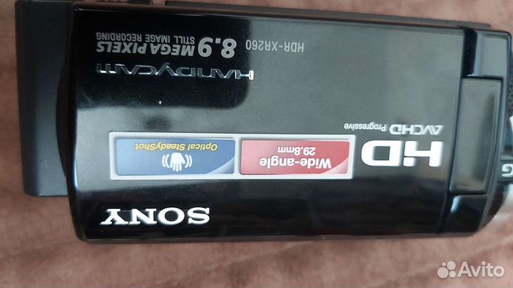 Видеокамера sony HDR-xr260ve