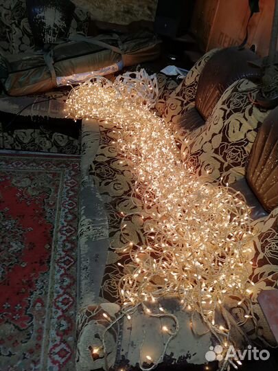 Гирлянда уличная на дом