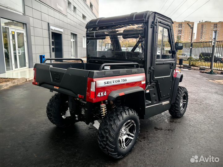 Hisun HS750UTV sector Winter Travel
