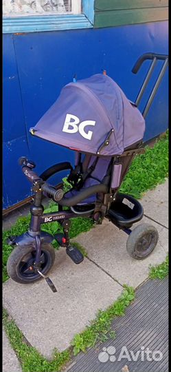 Детский велосипед с ручкой бу
