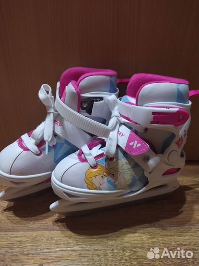 Коньки для девочки Nordway с Эльзой 26-31 р