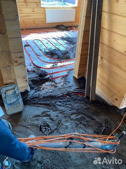 Стяжка пола за один день