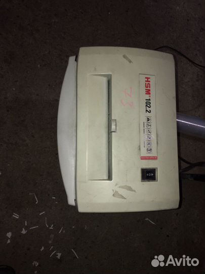 Уничтожитель бумаг HSM 3.9 мм