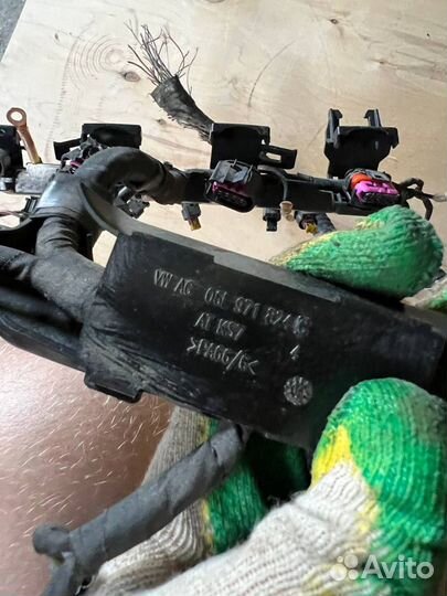 Проводка двигателя подкапотная Passat B8 1.8 TSI