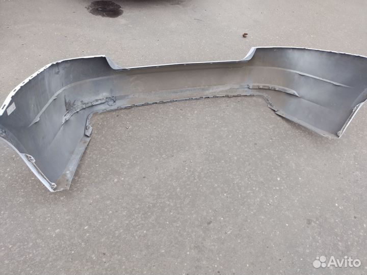 Задний бампер Шкода Октавия А7 рестайлинг 17-20г