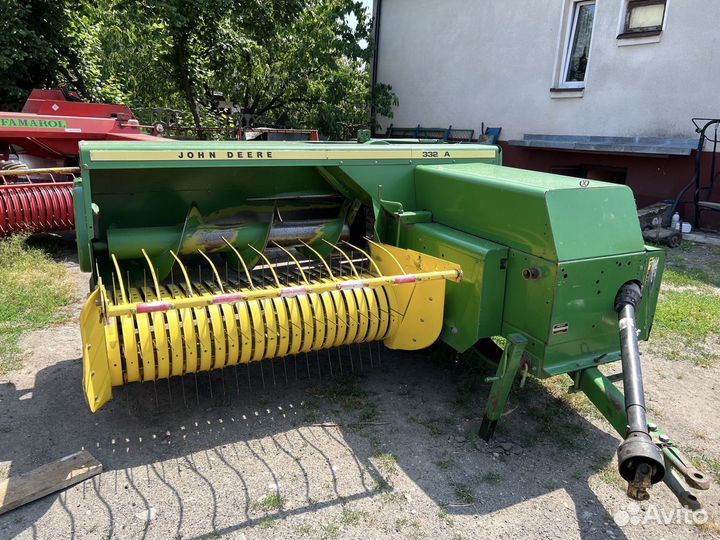 Пресс-подборщик John Deere 332 A, 2008