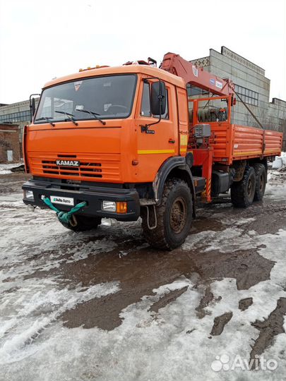 КАМАЗ 43118 с КМУ, 2013