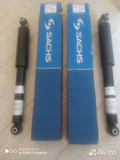 Задние амортизаторы Sachs для ford focus 2 рест