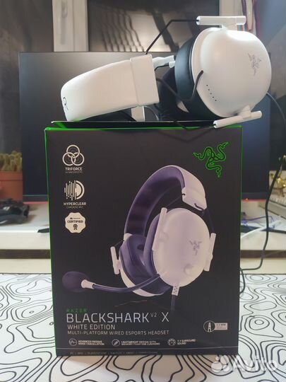 Наушники с микрофоном razer blackshark v2 X