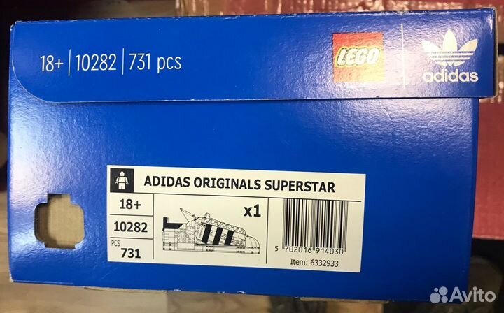 Lego Creator 10282 Кроссовок adidas Originals