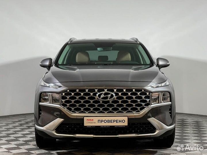 Hyundai Santa Fe 2.2 AMT, 2021, 92 390 км