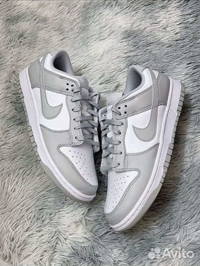 Nike dunk low grey fog