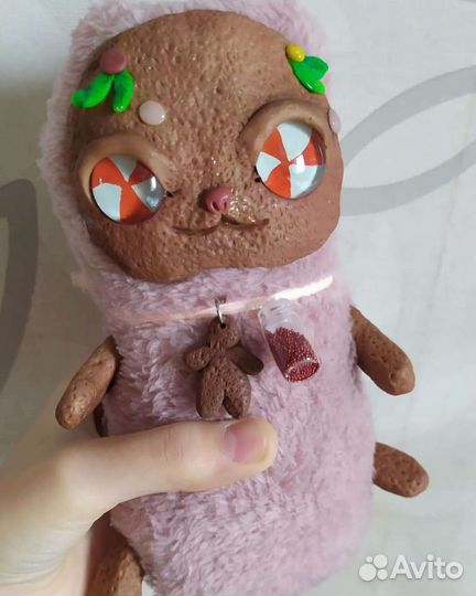 Игрушка в смешанной технике) Пламф