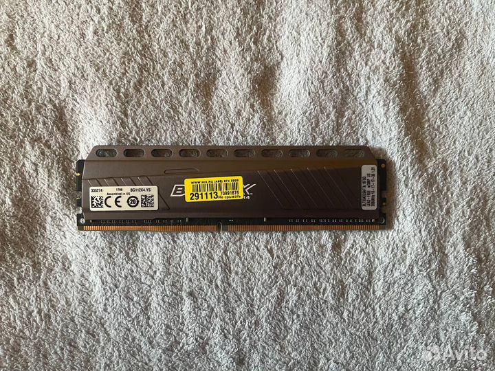 Оперативная память DDR4 2666MHz Ballistix Tactical