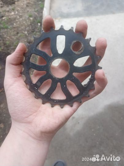 Шатуны с педалями, звезда, вынос для бмх