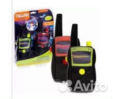 Набор игровой Рации (2 шт),1 канал, зеленая и крас