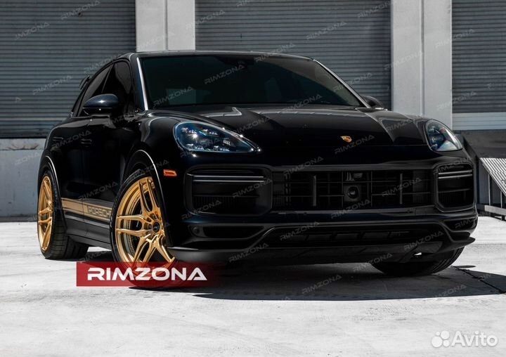 Кованые диски anrky R22 на Porsche Cayenne