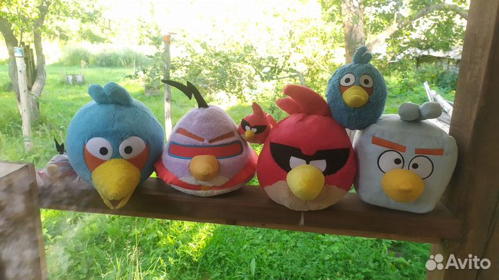Мягкие игрушки Angry birds