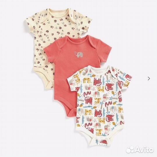 Боди Mothercare для младенцев новые