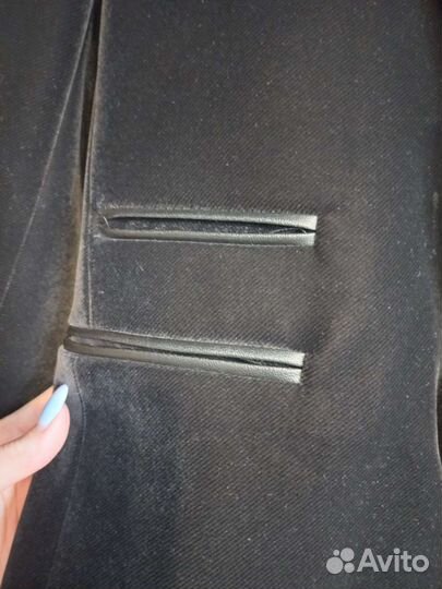 Пиджак велюр