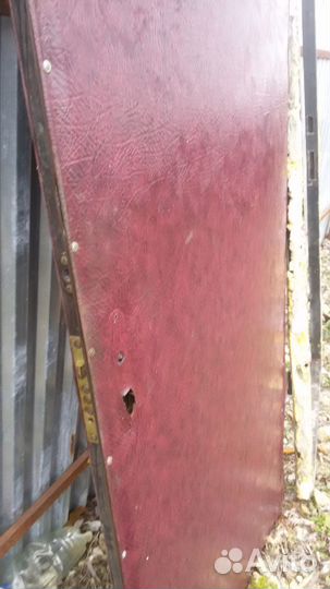 Металлическая дверь бу