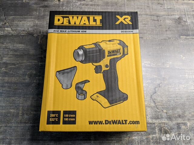 Аккумуляторный фен Dewalt купить в Москве | Товары для дома и дачи | Авито