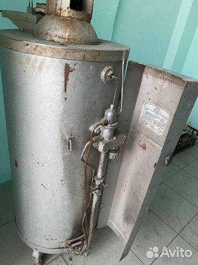 Катёл на дровах и углях