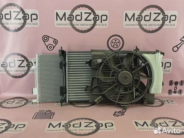 Радиатор кондиционера Solaris Rio 2010 - 2017