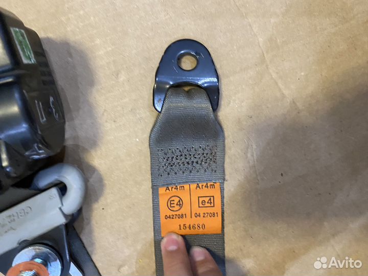 Задний правый ремень безопасности Kia Spectra седа