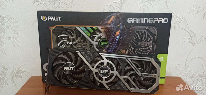 Видеокарта rtx 3070 palit gamingpro