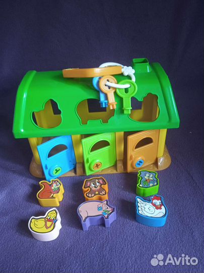 Домик сортер полесье