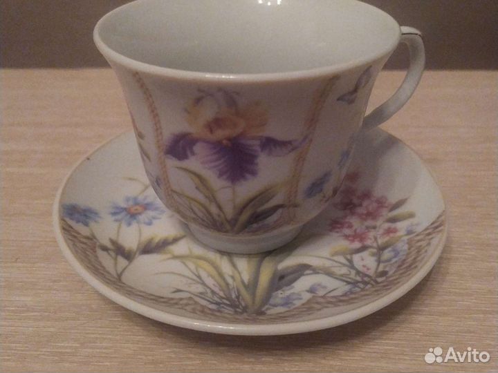 Кофейно - чайный набор чешский фарфор Богемия