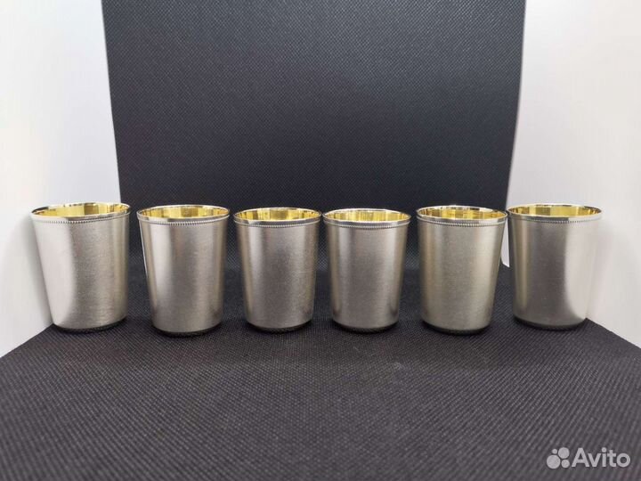 Стопки Рюмки серебро Таллин 875 проба #111