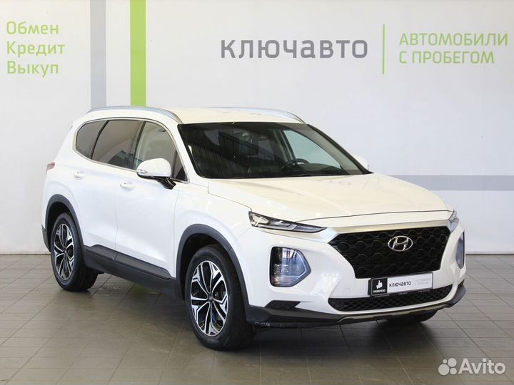 Hyundai Santa Fe 2.0 AT, 2019, 87 675 км