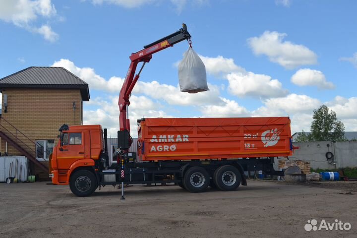 КамАЗ 65115 с КМУ, 2023