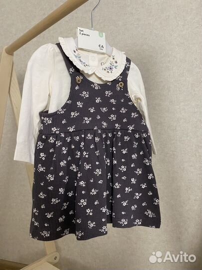 Платье сарафан фирменное 68