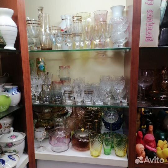 Стекло, хрусталь винтаж СССР
