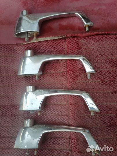 Дверные ручки на москвич 412 хром