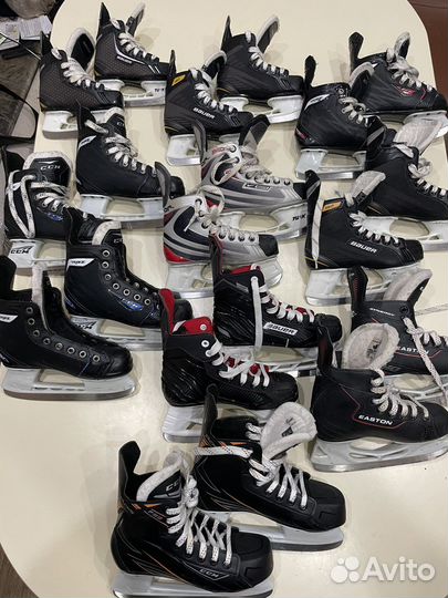 Коньки хоккейные CCM, Bauer и фигурные коньки