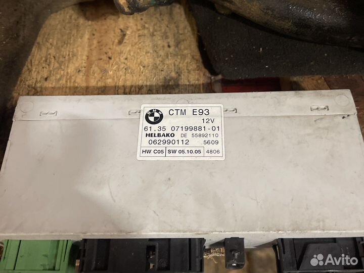 Блок управления складной крыши BMW 3 E93