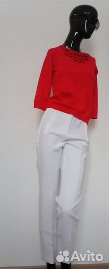 Джемпер алый новый