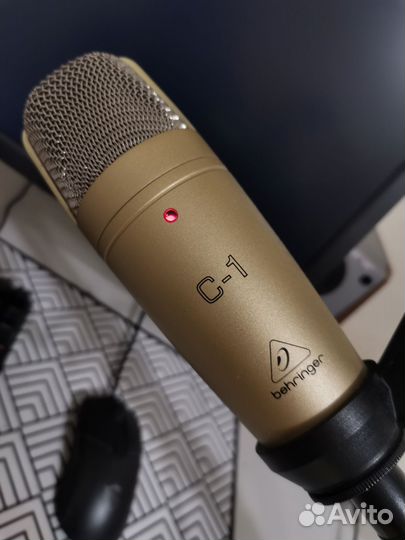 Микрофон behringer c1 xlr