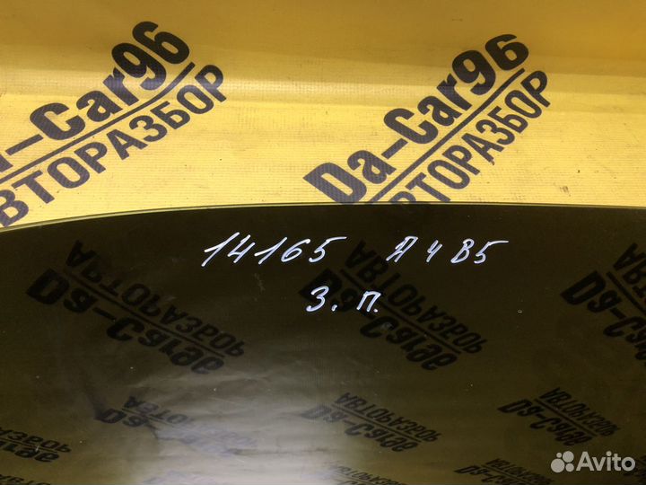 Заднее правое стекло Audi A4 B5 Ауди А4 Б5