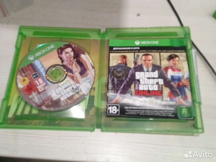 Диск для xbox One GTA 5 premium