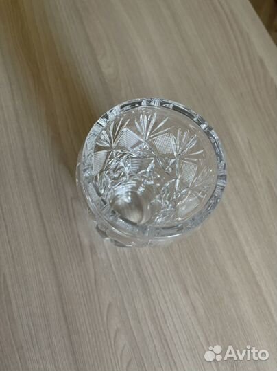 Хрустальная ваза для цветов СССР