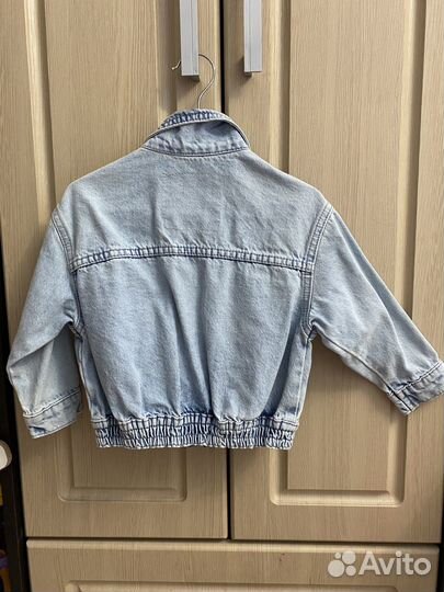 Джинсовая куртка для девочки