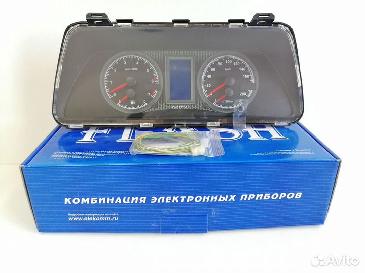 Панель приборов на ваз 2110-11-12 Flash X3