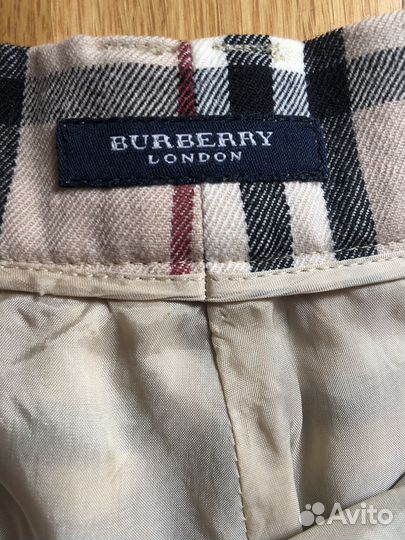 Юбка прямая Burberry клетка 46